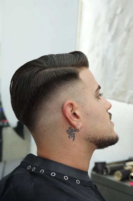 Pompadour fade